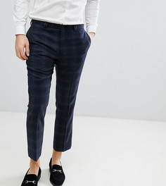 Облегающие укороченные брюки с добавлением шерсти Noak - Темно-синий