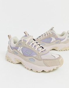 Бежевые кроссовки Skechers Stamina Contic - Бежевый