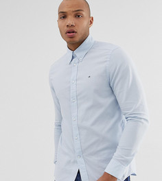 Зауженная оксфордская рубашка голубого цвета Calvin Klein эксклюзивно для Asos - Синий