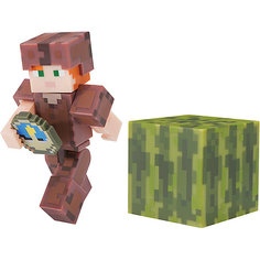 Игровая фигурка Jazwares Minecraft Alex in Leather Armor, 8 см