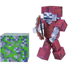 Игровая фигурка Jazwares Minecraft Skeleton in Leather Armor, 8 см