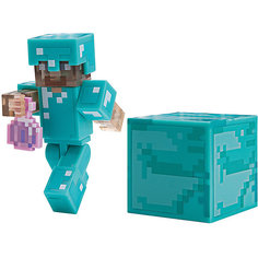 Игровая фигурка Jazwares Minecraft Steve with Invisibility Potion, 8 см