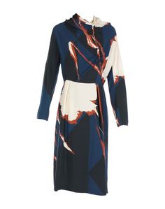 Платье до колена Dries Van Noten