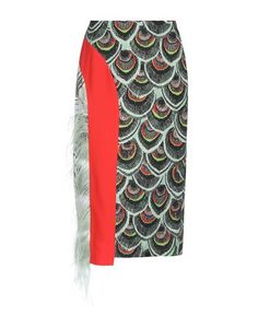 Юбка длиной 3/4 Dries Van Noten