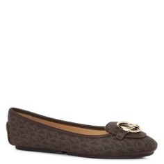 Балетки MICHAEL KORS 40R9LIFP3B темно-коричневый