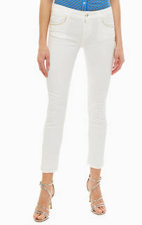 Белые джинсы с отделкой Bottom Up Ideal Liu Jo