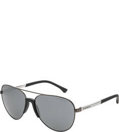 Солнцезащитные очки в металлической оправе Emporio Armani