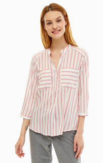 Блуза в полоску с нагрудными карманами Vero Moda