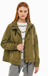 Легкая курка цвета хаки с капюшоном Vero Moda