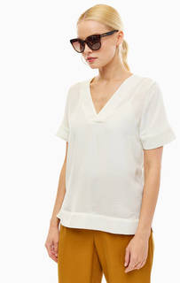 Блуза молочного цвета со съемной подкладкой Ichi