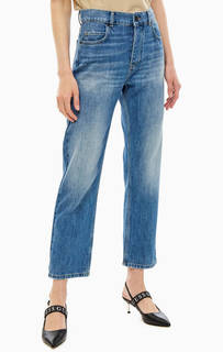 Джинсы с высокой посадкой Anya Pinko