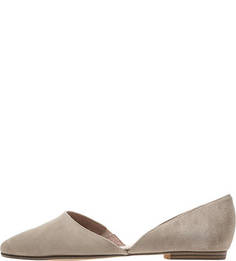 Бежевые замшевые балетки S.Oliver