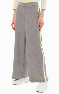 Брюки с контрастными лампасами Only