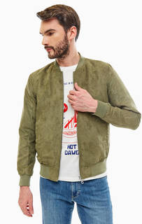 Легкая куртка цвета хаки на молнии Jack & Jones