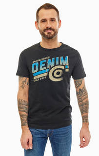 Футболка из хлопка с круглым вырезом Jack & Jones