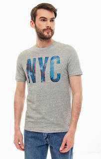 Футболка из хлопка с круглым вырезом Jack & Jones