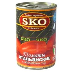 Томаты итальянские очищенные в SKO