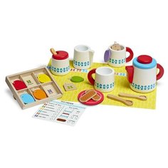 Набор продуктов с посудой Melissa & Doug