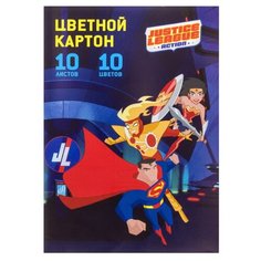 Цветной картон DC COMICS в Action!