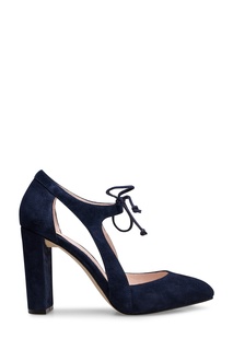 Синие туфли со шнурком Portal