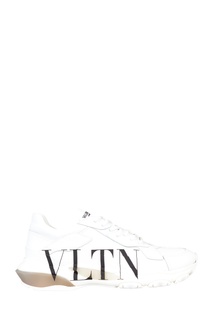 Белые кроссовки Bounce с логотипом VLTN Valentino