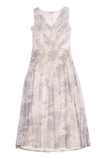 Шифоновое платье с принтом RED Valentino