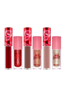 Набор матовых помад и блесков Lip Spinner Set, 3х1,7мл и 3х1,18мл Lime Crime