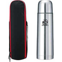 Термос 1 л Арктика классический с узким горлом (в текстильном чехле) 101-1000 A