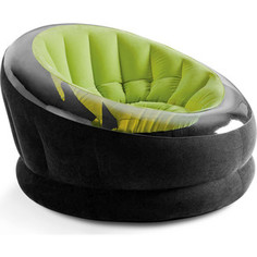Надувное кресло Intex 68581 Empire Chair, 112х109х69см, зеленый