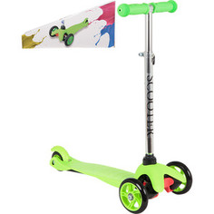 Самокат 3-х колесный Leader Kids LK-102 Green (зеленый) GL000890073