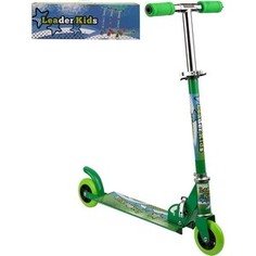 Самокат 2-х колесный Leader Kids LK-6039 Green (зеленый) GL000890066