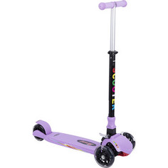 Самокат 3-х колесный Leader Kids (фиолетовый) GL000373865