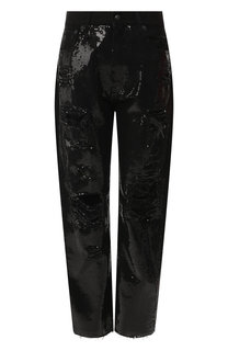 Джинсы с пайетками R13