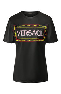 Футболка с логотипом бренда Versace