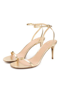 Кожаные босоножки Valentino Garavani Nude Valentino