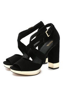 Замшевые босоножки Valerie MICHAEL Michael Kors