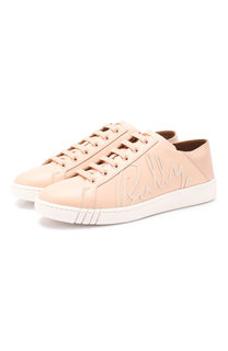 Кожаные кеды Wisen Bally