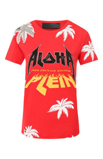 Хлопковая футболка Philipp Plein