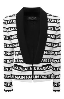 Хлопковый жакет Balmain