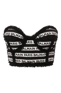 Хлопковый топ Balmain