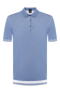 Хлопковое поло BOSS