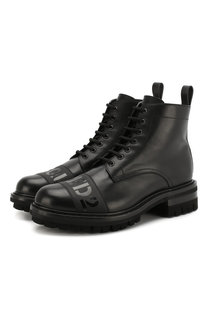 Комбинированные ботинки Dsquared2