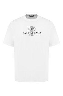 Хлопковая футболка Balenciaga