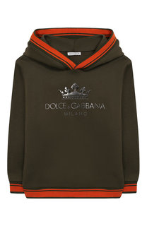 Хлопковое худи Dolce & Gabbana