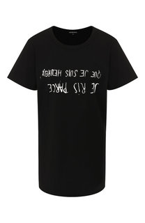 Хлопковая футболка Ann Demeulemeester