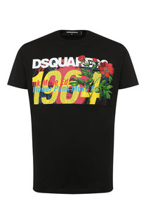 Хлопковая футболка Dsquared2
