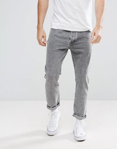 Черные выбеленные прямые классические джинсы в стиле 90-х Tommy Jeans Capsule - Черный
