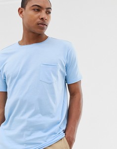 Базовая футболка с необработанным краем Brave Soul - Синий