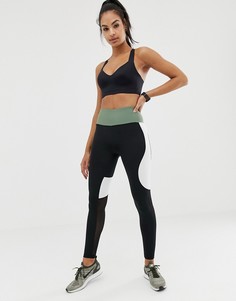 Спортивные моделирующие леггинсы колор блок ASOS 4505 - Мульти