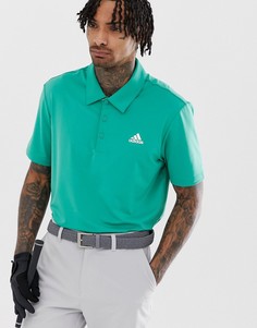 Зеленое поло Adidas Golf Ultimate 365 - Зеленый